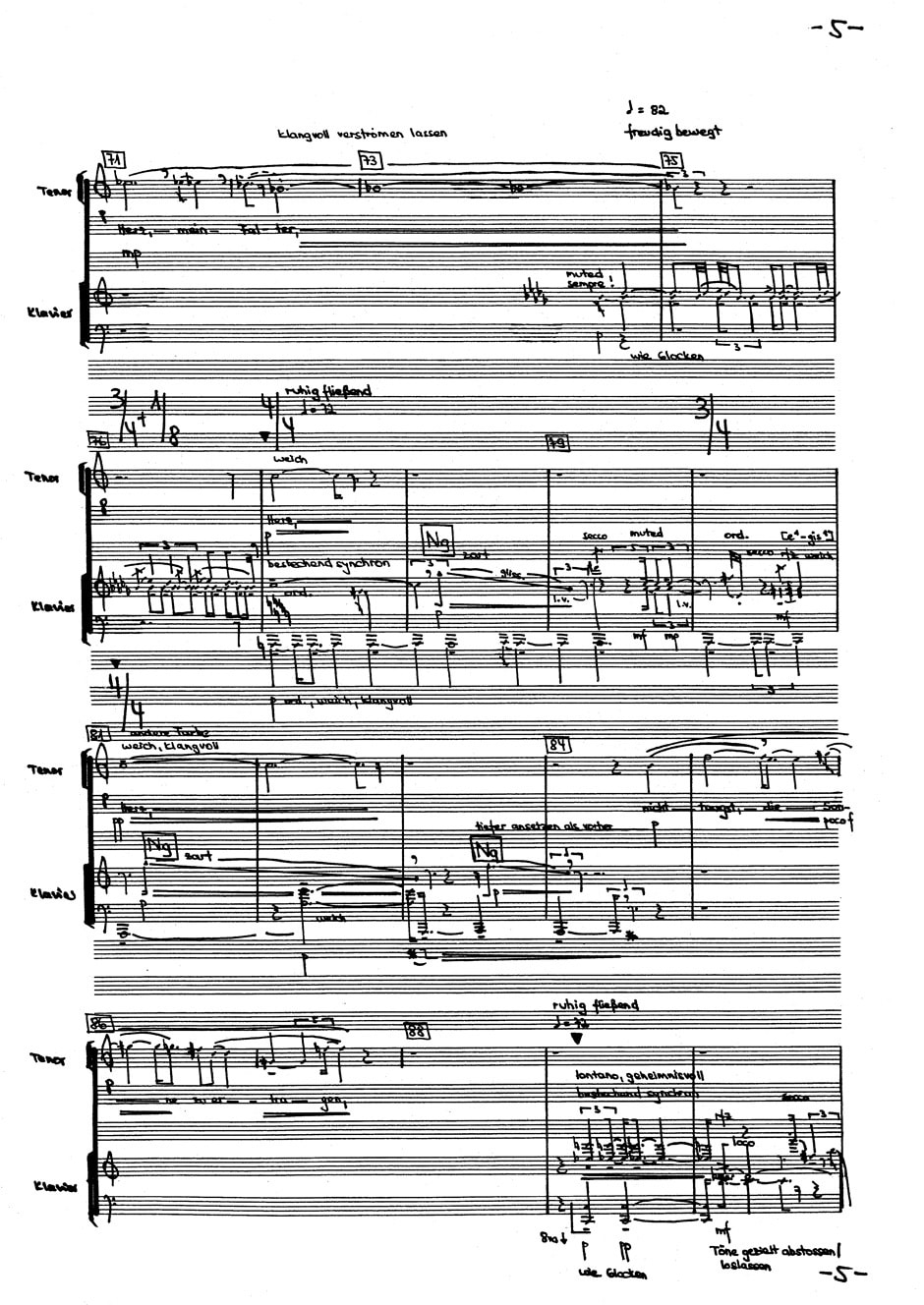 Seither, Charlotte: Herzfalter für Tenor und Klavier (2000) Seither, Charlotte: Herzfalter für Tenor und Klavier (2000) Sång - klassisk sång
