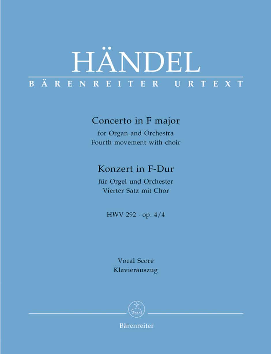 Handel, George Frideric: Concerto for Organ and Orchestra F major op. 4/4 HWV 292 (vierte movement with choir) Handel, George Frideric: Concerto for Organ and Orchestra F major op. 4/4 HWV 292 (vierte movement with choir) Gitarr