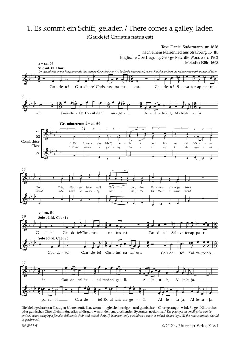Six Motets for Christmas