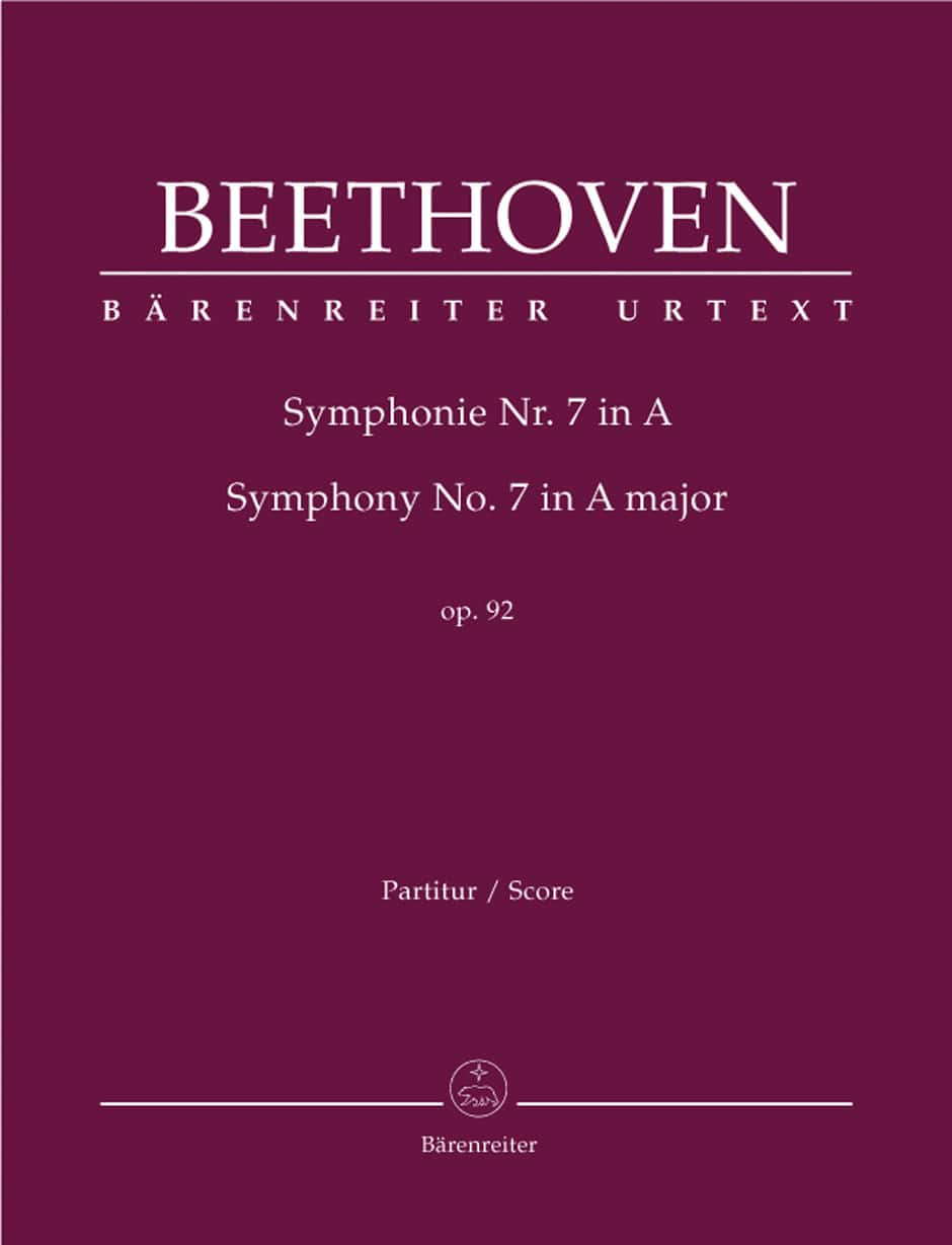 Beethoven, Ludwig van: Symphony Nr. 7 A major op. 92 (full score/partitur)