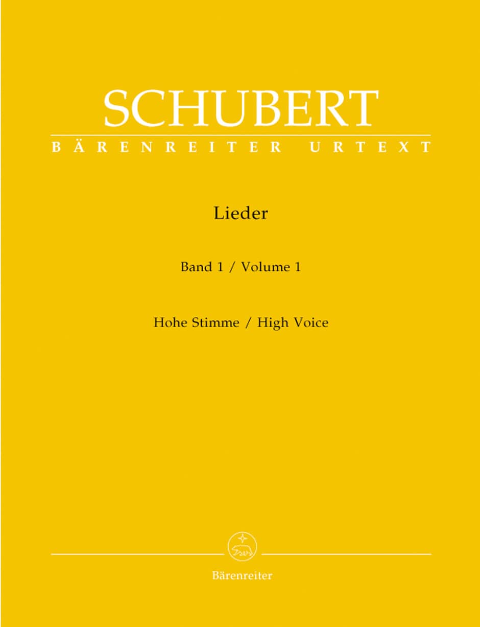 Schubert, Franz: Lieder, Volume 1 (high voice)