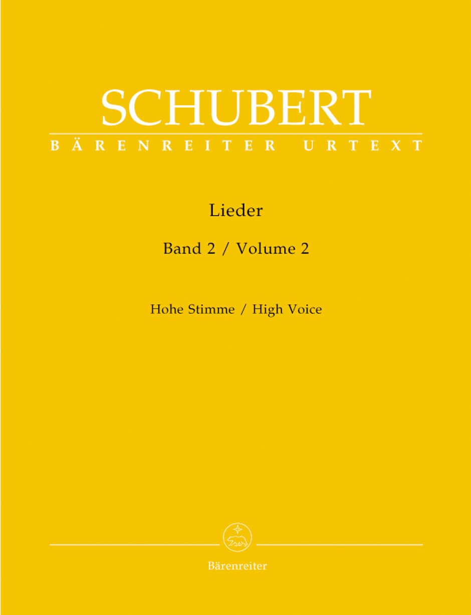 Schubert, Franz: Lieder, Volume 2 (High voice)