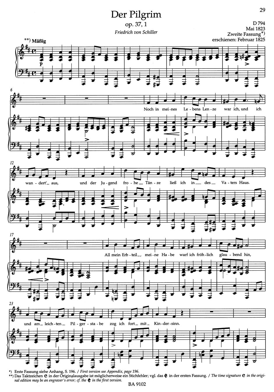 Schubert, Franz: Lieder, Volume 2 (High voice)