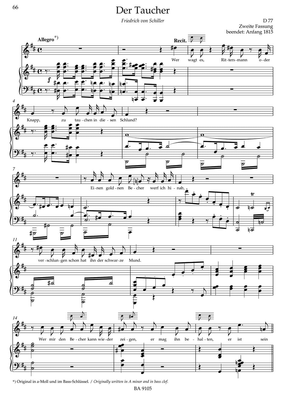 Schubert, Franz: Lieder, Volume 5 (High Voice)