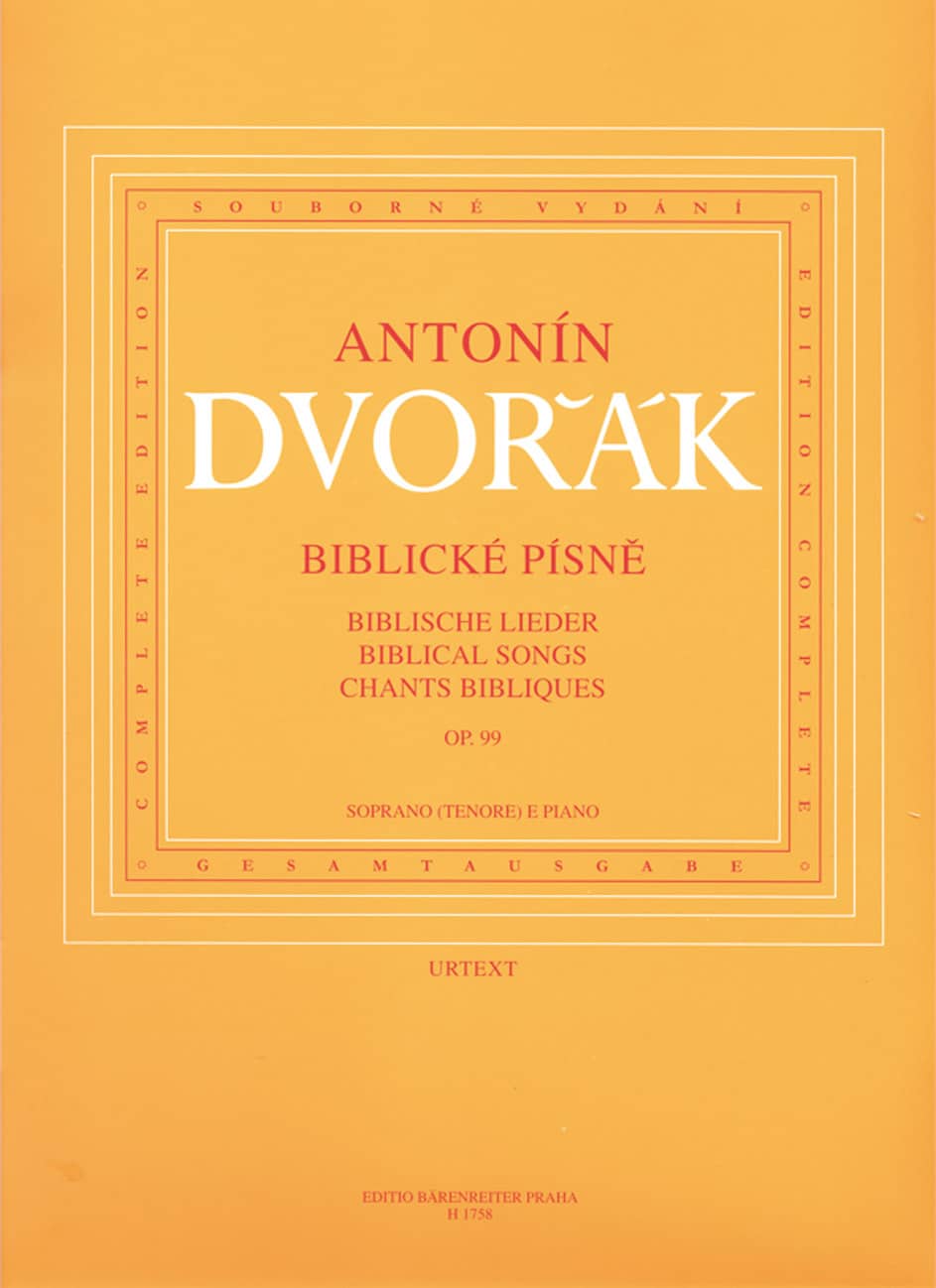Dvorák, Antonín: Biblical Songs op. 99