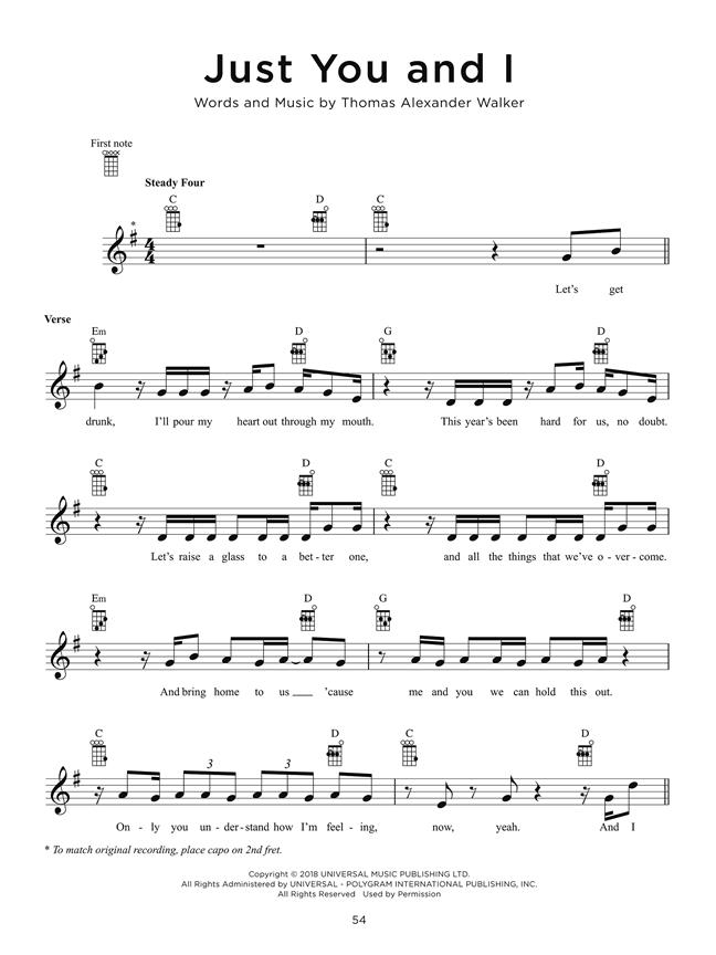 Chart Hits of 2019-2020 (ukulele)