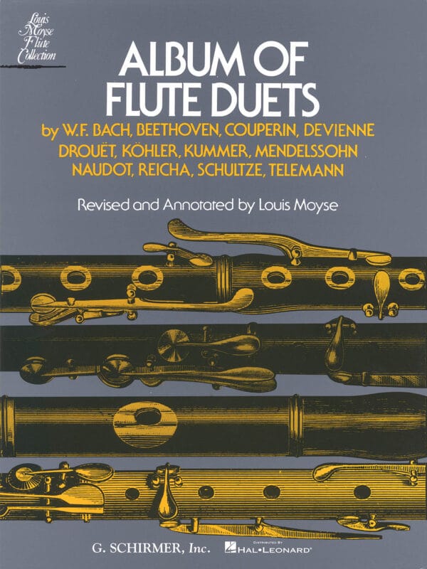 Album of Flute Duets – Revised and Annotated by Louis Moyse Noter