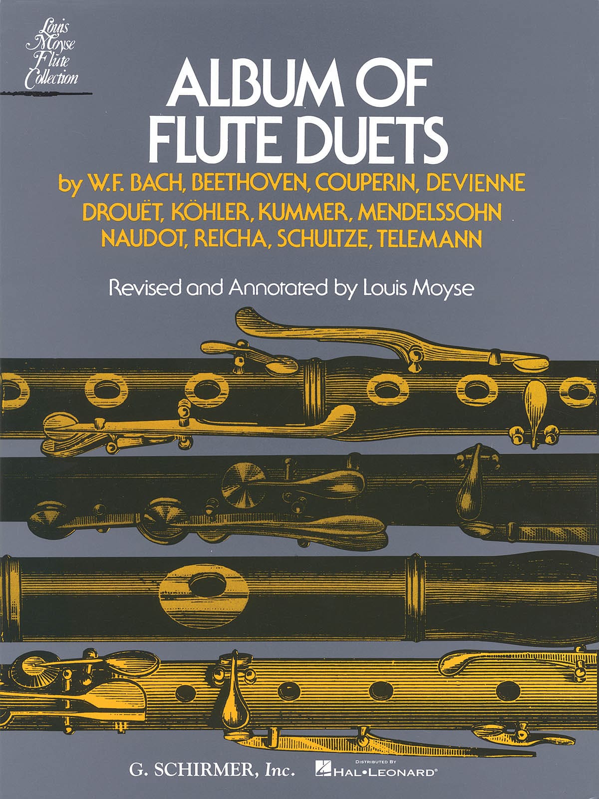 Album of Flute Duets – Revised and Annotated by Louis Moyse Album of Flute Duets – Revised and Annotated by Louis Moyse Noter