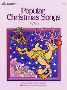 James Bastien arr.: Popular Christmas Songs level 1 Julmusik