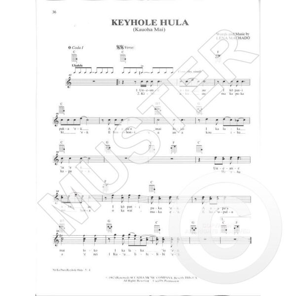 IZ – the Ukulele Songbook (ukulele tab edition) Noter