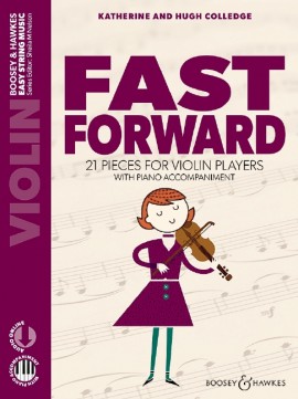 Fast Forward - 21 pieces for violin players with piano accompaniment (bok + online audio access)