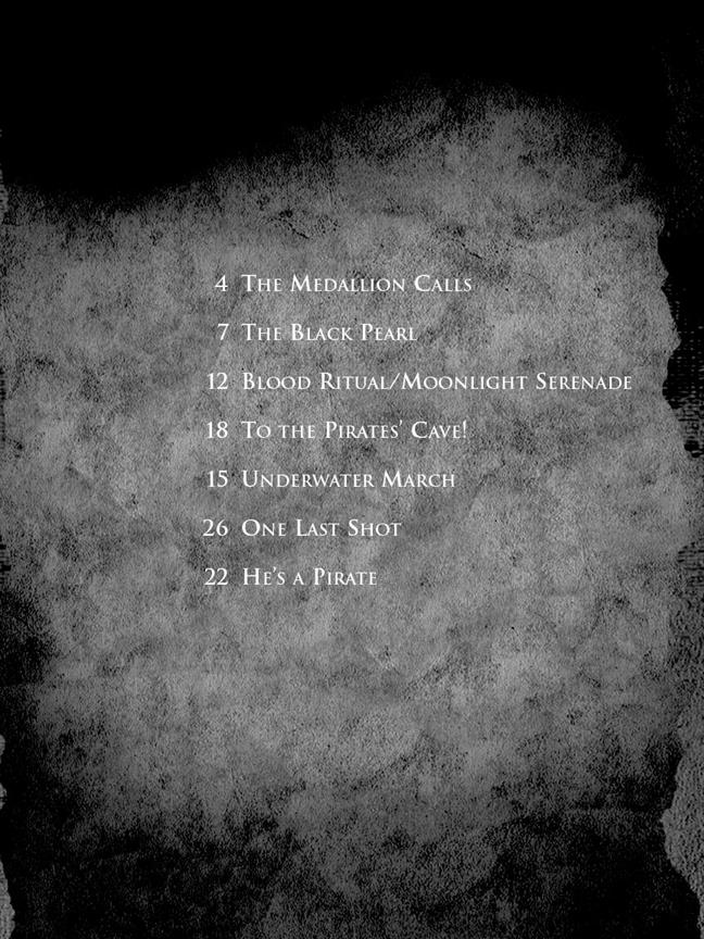 Pirates of the Caribbean - The Curse of the Black Pearl (piano solo selections)