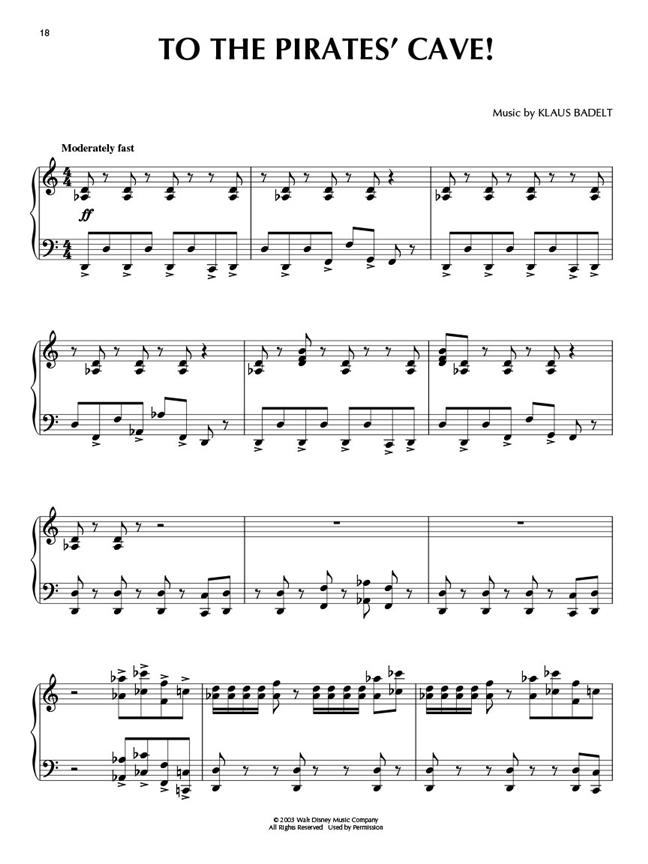 Pirates of the Caribbean - The Curse of the Black Pearl (piano solo selections)
