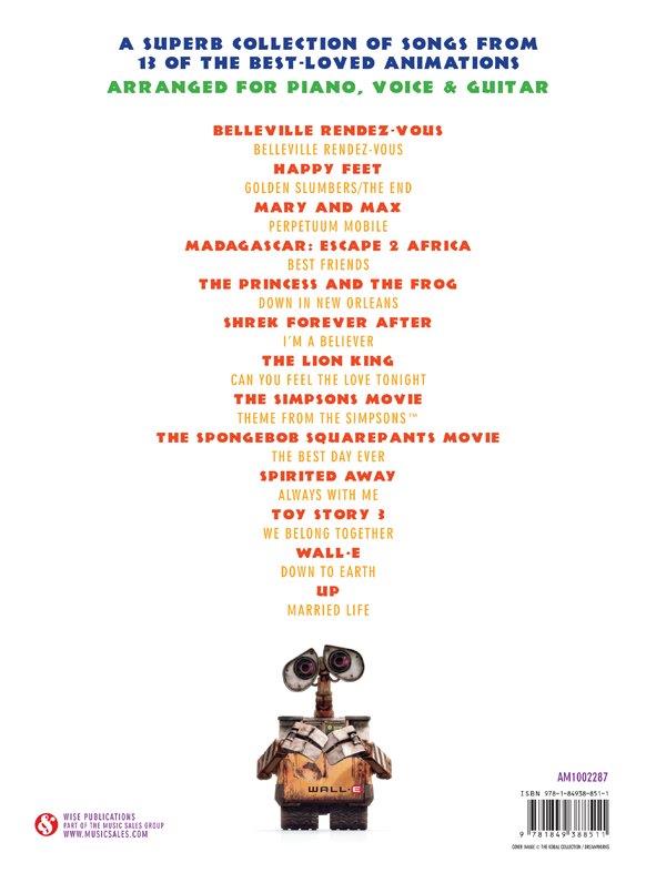 Hits Songs From Animated Movies