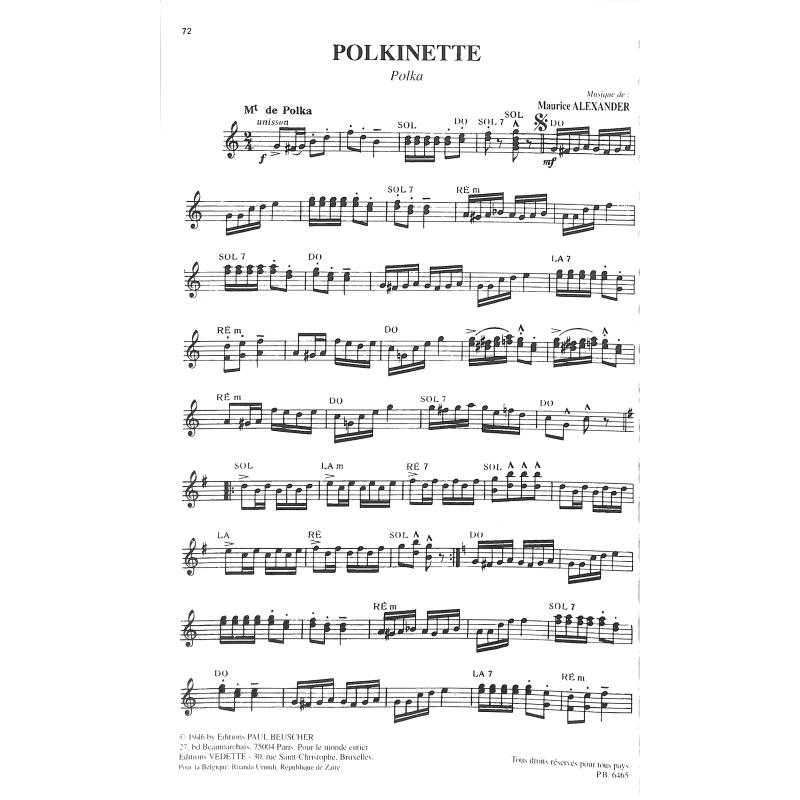 Musette 2 - recueil de 110 succès