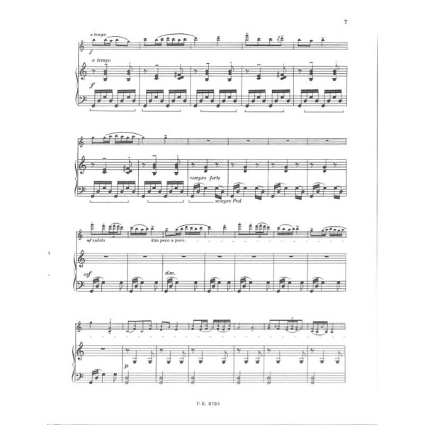 Bartók, Béla: Ungarische Volksweisen für Violine und Klavier/Hungarian Folk Tunes for Violin and Piano Noter