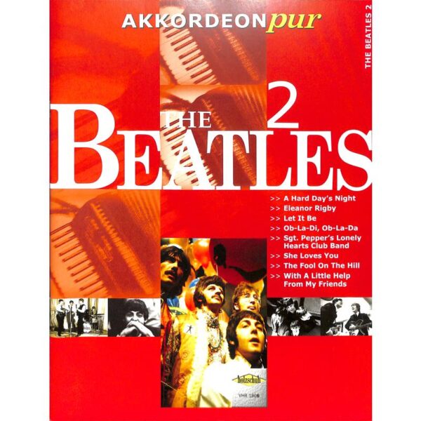 Akkordeon Pur – The Beatles 2 Dragspelsnoter