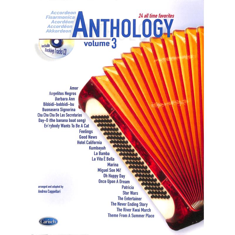Anthology Accordion vol.3 (bok + CD)