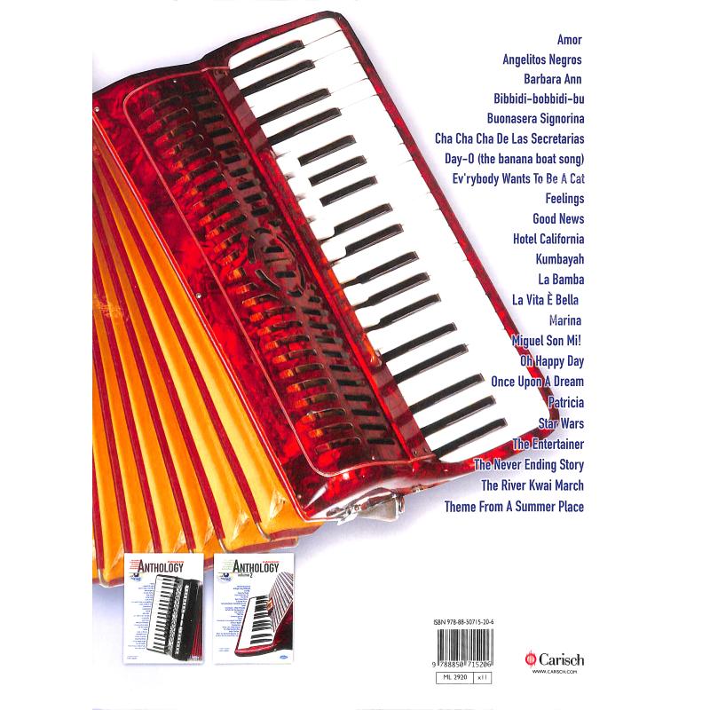 Anthology Accordion vol.3 (bok + CD)