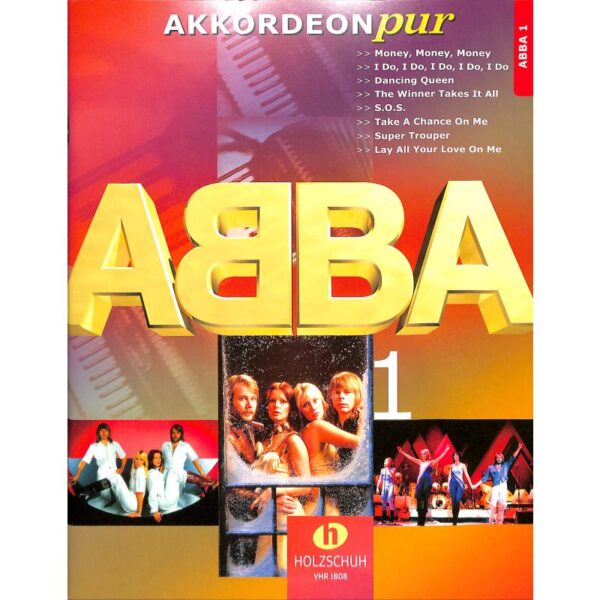 Akkordeon Pur – ABBA 1 Dragspelsnoter