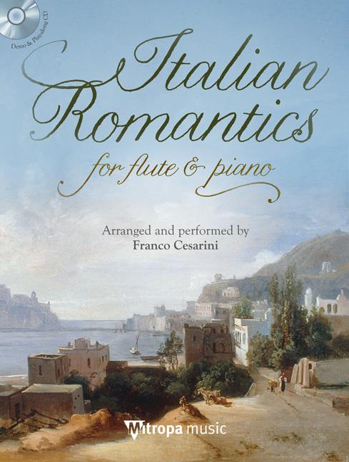 Italian Romantics for flute and piano (Bok + CD)