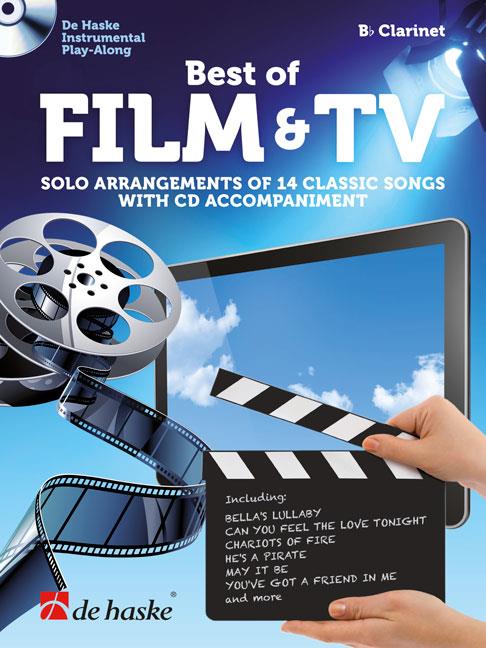 Best of Film & TV Klarinett Playalong (Bok + CD)