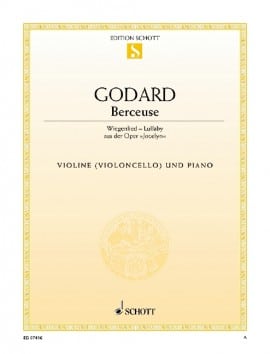 Godard, Benjamin: Berceuse/Wiegenlied/Lullaby from the opera "Jocelyn" (Violin eller Cello och piano)