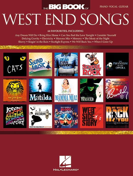 The Big Book of West End Songs Film/Musikal/Spelmusik