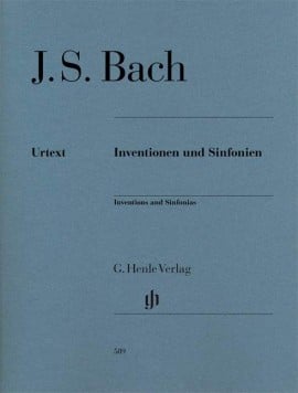 Bach, Johann Sebastien: Inventionen und Sinfonien/Inventions and Sinfonias (urtext) Noter