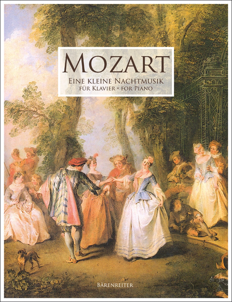 Mozart, Wolfgang Amadeus: Serenade in G major "Eine kleine Nachtmusik" for strings K. 525 Arranged for piano