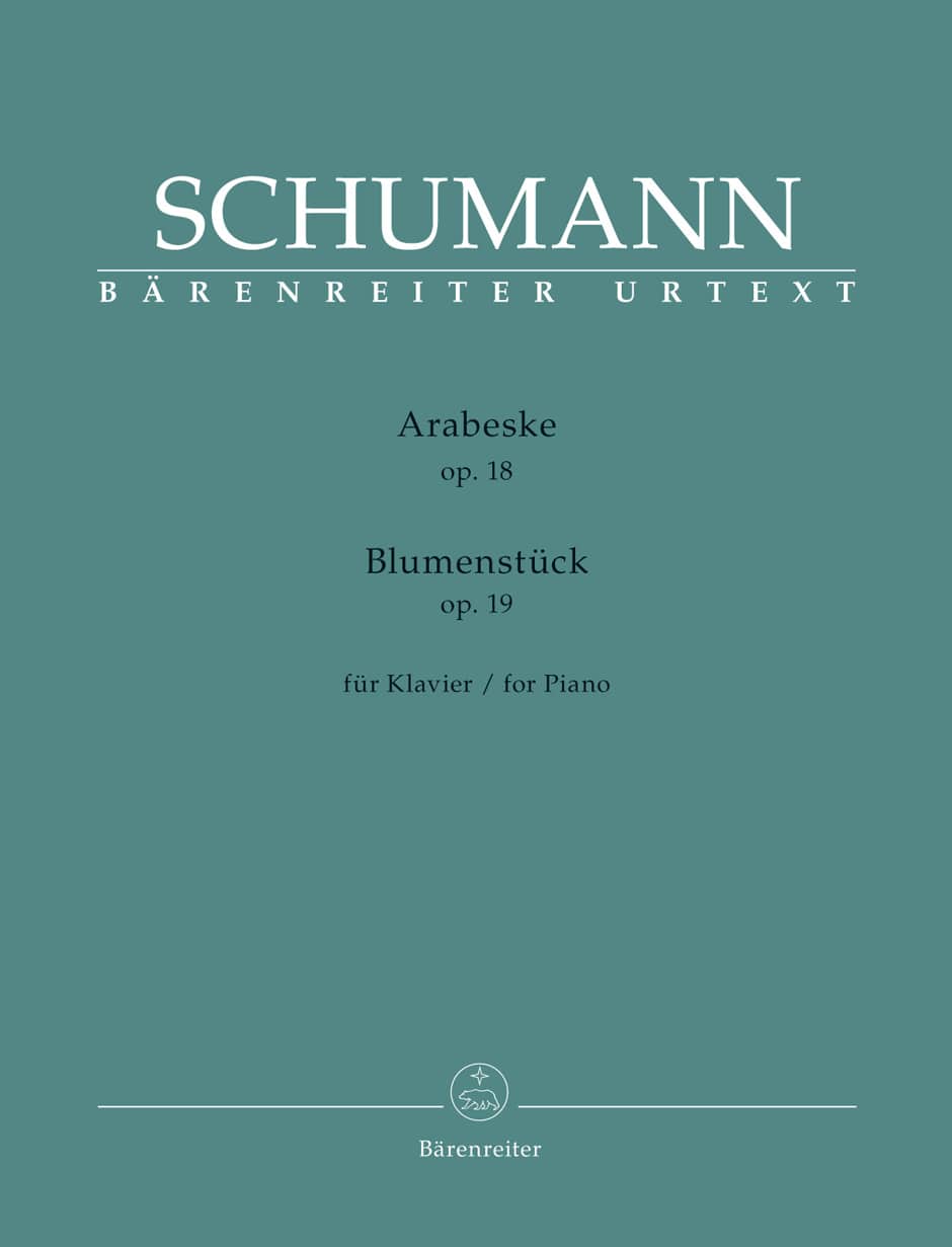 Schumann, Robert: Arabeske op. 18 / Blumenstück op. 19 for Piano (urtext)