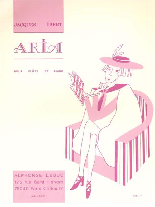 Ibert, Jacques: Aria pour flûte et piano