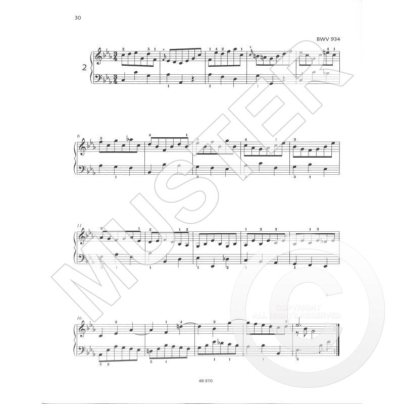 Bach, Johann Sebastian: Kleine Präludien/Little Preludes Bach, Johann Sebastian: Kleine Präludien/Little Preludes Noter