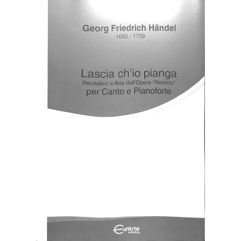 Händel, Georg Friedrich: Lascia ch’io pianga (aus Rinaldo) (Ess-dur) Händel, Georg Friedrich: Lascia ch’io pianga (aus Rinaldo) (Ess-dur) Noter