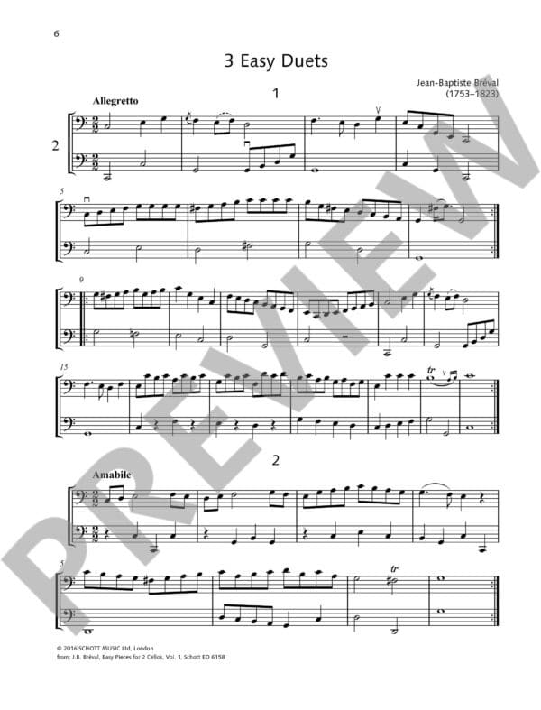 Duets for fun: Cellos – Easy pieces to play together Celloduetter