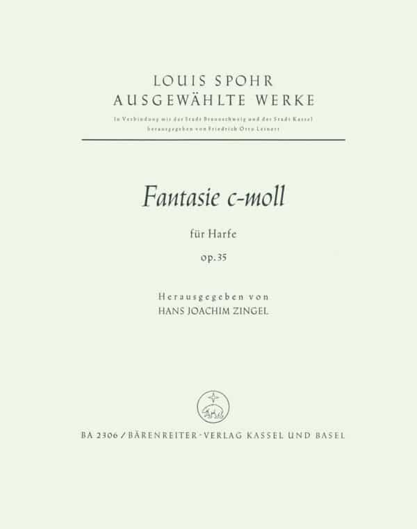 Spohr, Louis: Fantasie c-Moll op. 35 Noter