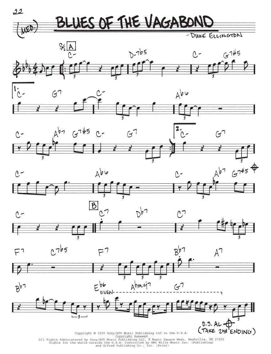 The Duke Ellington Real Book c-instruments The Duke Ellington Real Book c-instruments Fakeböcker