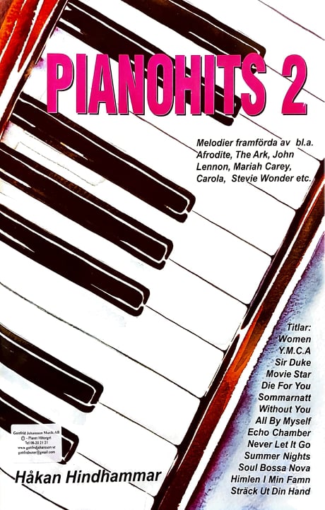 Pianohits 2 Noter