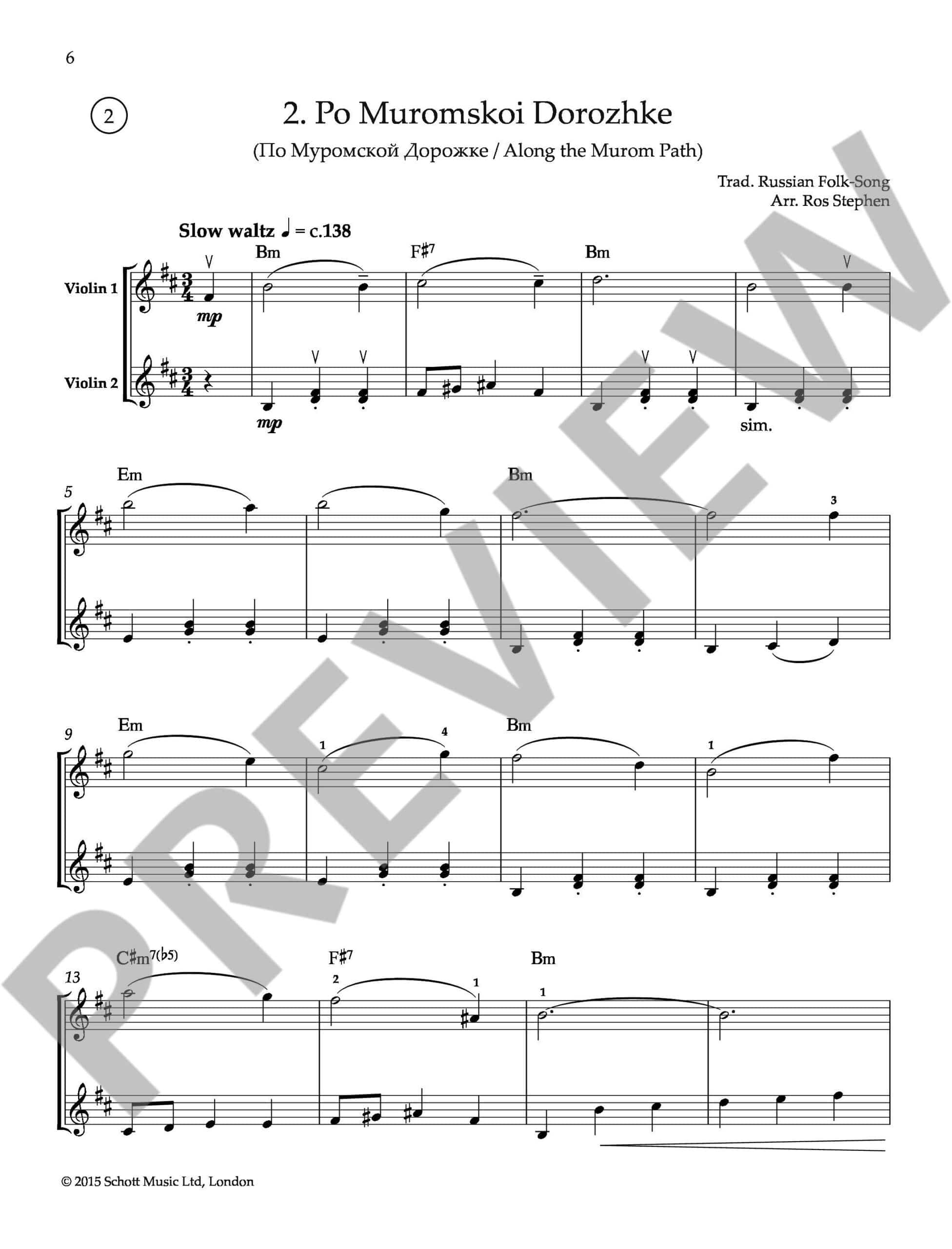 Russian Fiddle Tunes - 31 traditional pieces (Bok + CD)