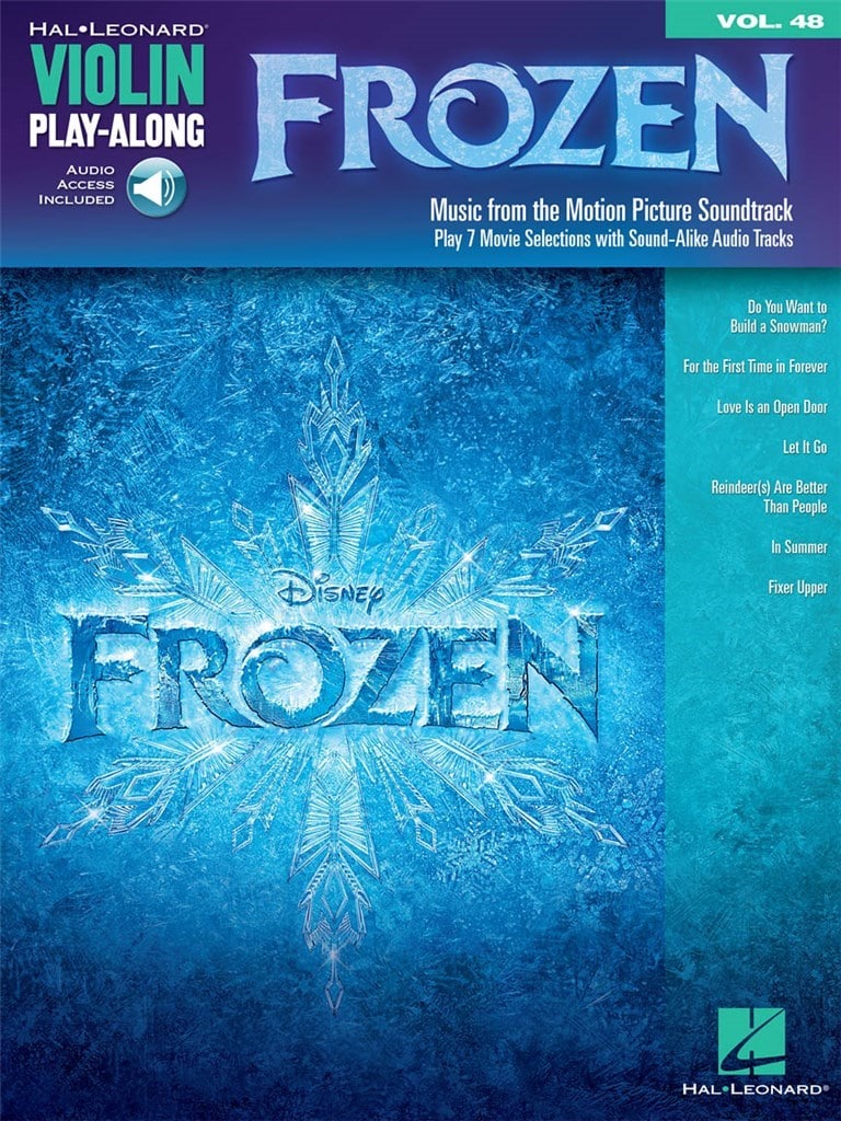 Frozen - Violin (bok + audio access)