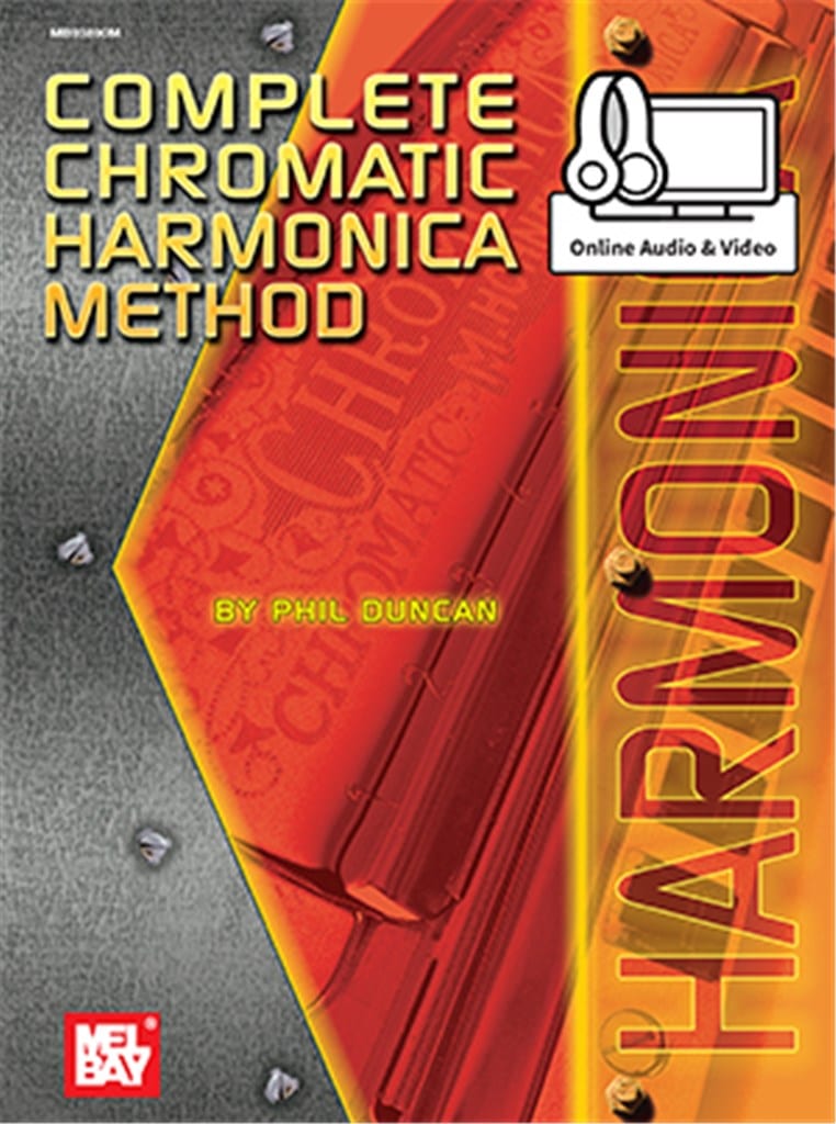 Complete Chromatic Harmonica Method (Bok + online audio access)