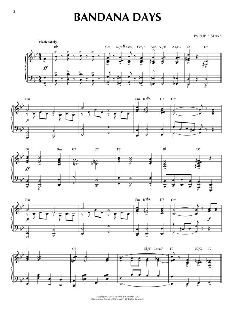Jazz Piano Solos vlume 55 - Ragtime