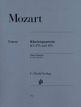 Mozart, Wolfgang Amadeus: Piano Quartets KV 478 and KV 493 (urtext) Kammarmusik/Ensemble