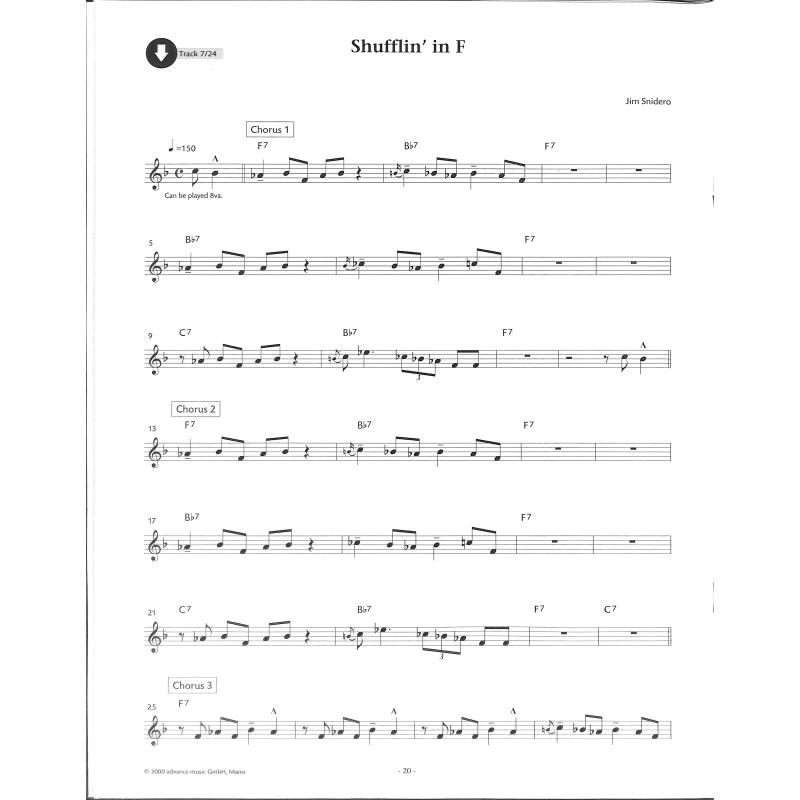 Snidero, Jim: Easy Jazz Conception Guitar15 solo etudes for jazz phrasing, interpretation and improvisation (bok + online audio material) Snidero, Jim: Easy Jazz Conception Guitar15 solo etudes for jazz phrasing, interpretation and improvisation (bok + online audio material) Jazz metod/etyder