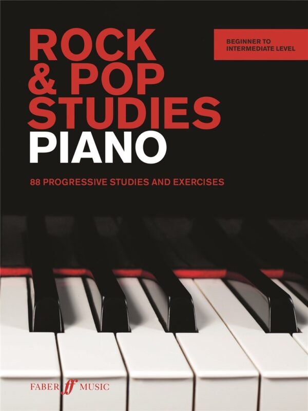 Rock & Pop Studies for piano Noter