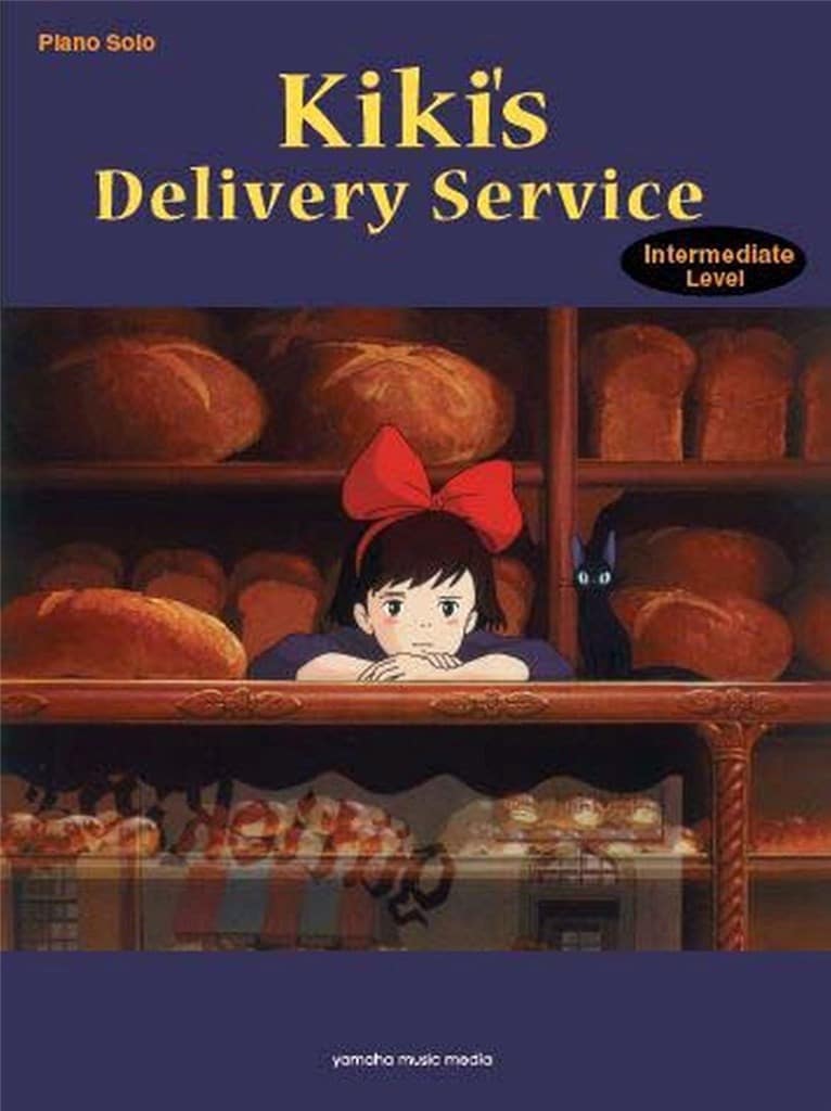 Studio Ghibli: Kiki's Delivery Service/English (piano solo, intermediate level)