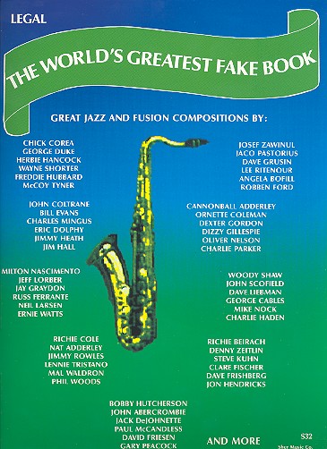 Jazz Fusion Fake Book