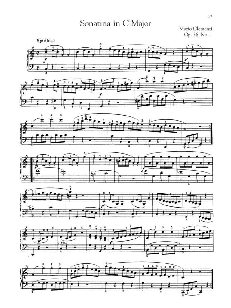 35 Sonatinas by 10 Composers for Piano 35 Sonatinas by 10 Composers for Piano Noter