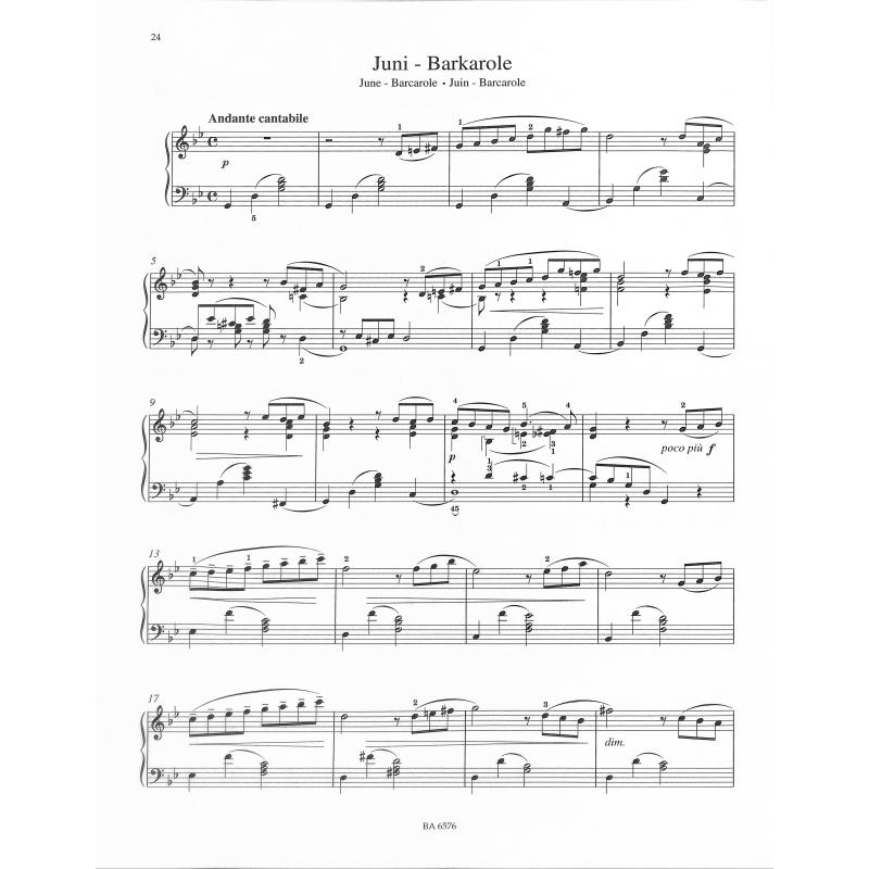 Tschaikowsky, Pjotr Iljitsch: Easy Piano Pieces and Dances