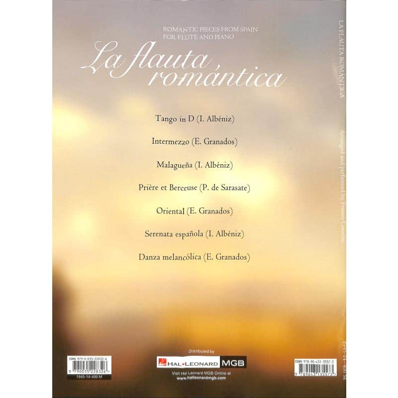 La flauta romántica (Bok + CD)